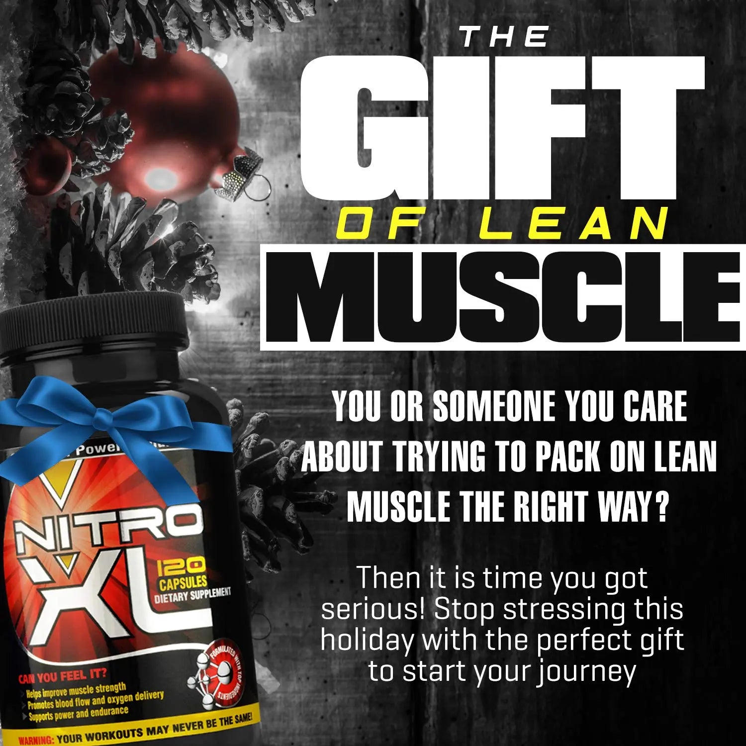 Nitro XL | Nitric Oxide Bodybuilding Supplement – with L-Arginine | Build Muscle Mass Nitro XL Au supplements
