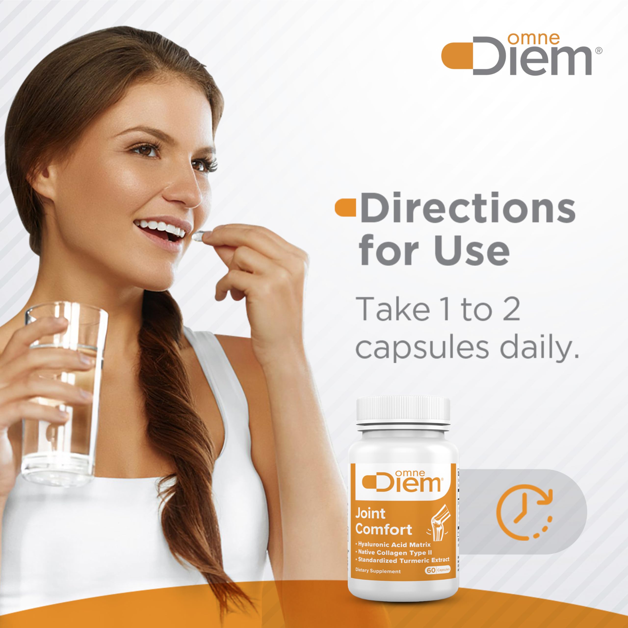 OmneDiem Joint Comfort with ZOARA, 60 Capsules – Dietary Supplement for Comprehensive Joint Care & Comfort Omne Diem Au supplements
