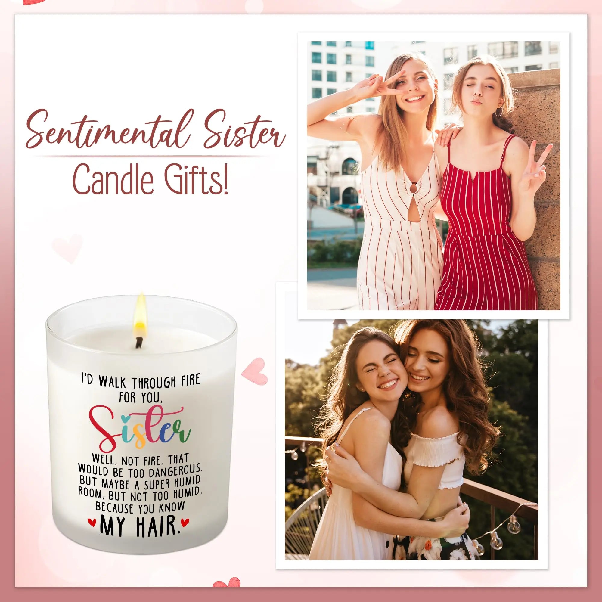 TEEZWONDER Sisters Gifts from Sister - Christmas, Birthday Gifts for Sister, Funny Sister Gifts TEEZWONDER Au supplements