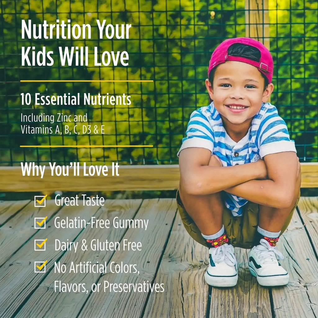 Nordic Naturals Nordic Berries, Cherry Berry - 120 Gummy Berries - Great-Tasting Multivitamin for Ages 2+ - Growth, Development, Optimal Wellness Nordic Naturals Au supplements