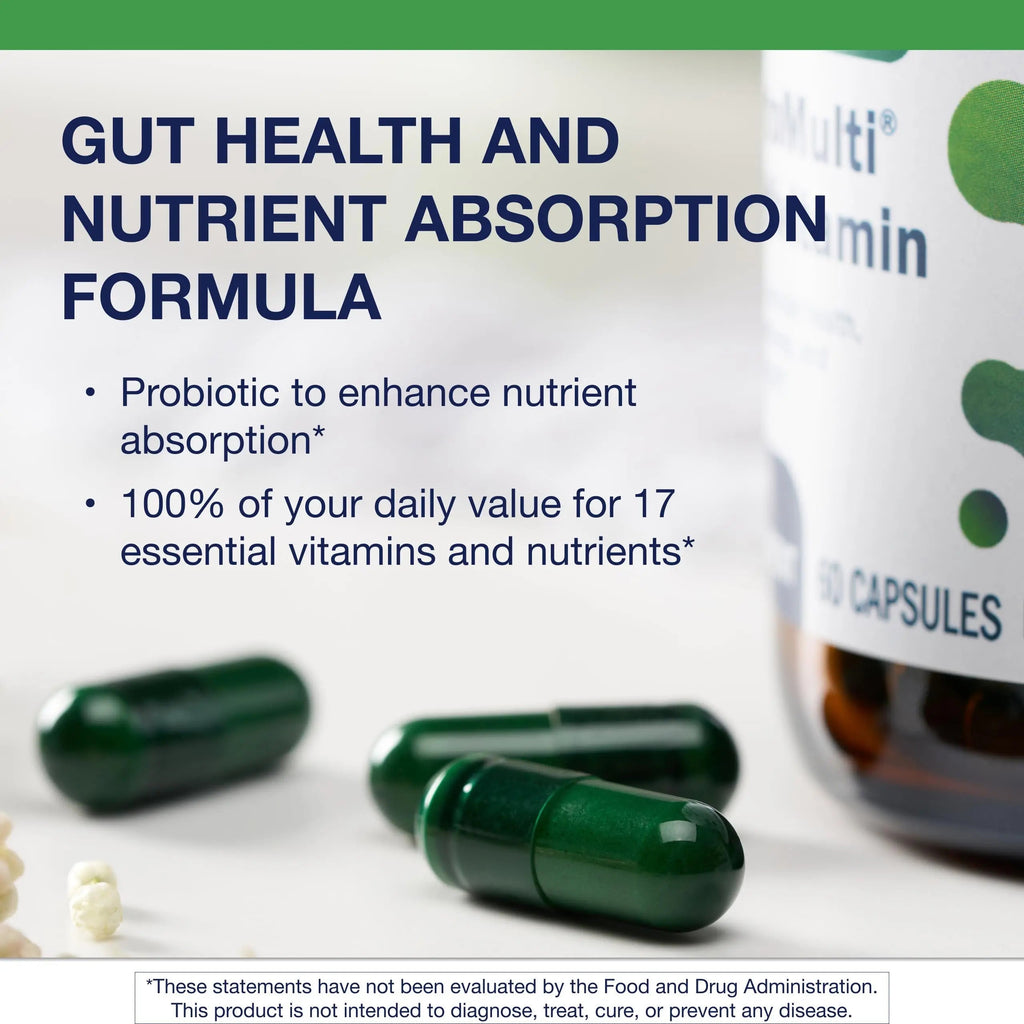 Metagenics UltraFlora Probiotic + Multivitamin - All-in-One Daily Gut Health & Digestive Balance Support* - Clinically Tested Probiotic Blend Metagenics Au supplements