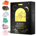 Wyspell Cancer Crystal Set - 6 Raw Cancer Crystals and Healing Stones - Cancer Zodiac Gifts for Women Wyspell Au supplements