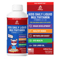 Amore Life Daily Liquid Multivitamin for Kids, High Absorption with Liquid Vitamin A, D, E, B1 and Cod Liver Oil for Kids Amore Life Au supplements