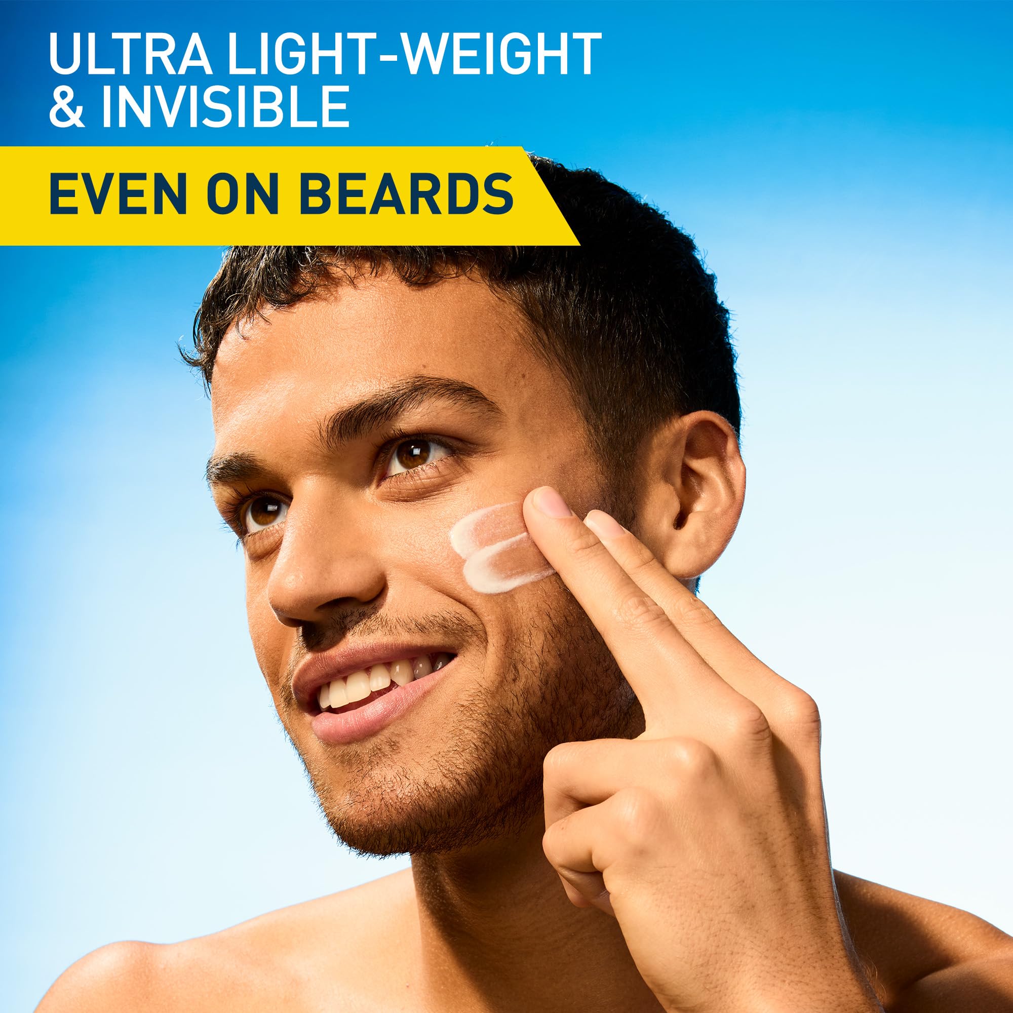 CeraVe Invisible Mineral Sunscreen SPF 50, Face Sunscreen for Sensitive Skin With Zinc Oxide & Titanium Dioxide, Vitamin E