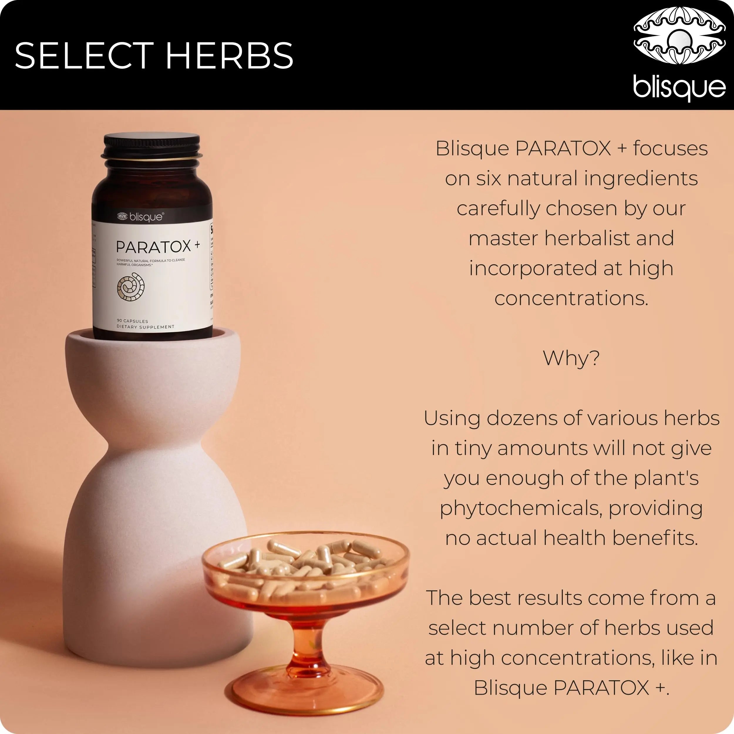 Blisque – Natural para Cleanse Support Supplement to Eliminate Harmful Organisms Blisque Au supplements