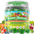 Kids Super Greens Gummies, w/Multivitamins, Spirulina, Chlorella, Spinach, Broccoli, Calcium, Omega-3 (DHA/EPA) EnvyCure Au supplements