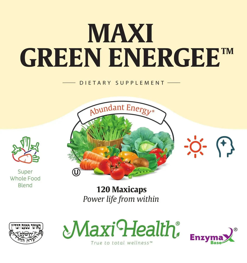 Maxi Health Max Energee - Natural Energy and Stamina Booster - 180 Tablets - Kosher Maxi Health Au supplements
