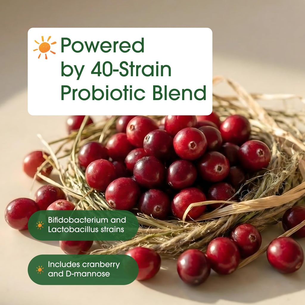 NatureBell Women's Probiotics+ - 240 Vegetarian Capsules - Prebiotic, Probiotic, Postbiotic & Digestive Enzymes - Made with Cranberry, D-Mannose, Inositol & More NatureBell Au supplements