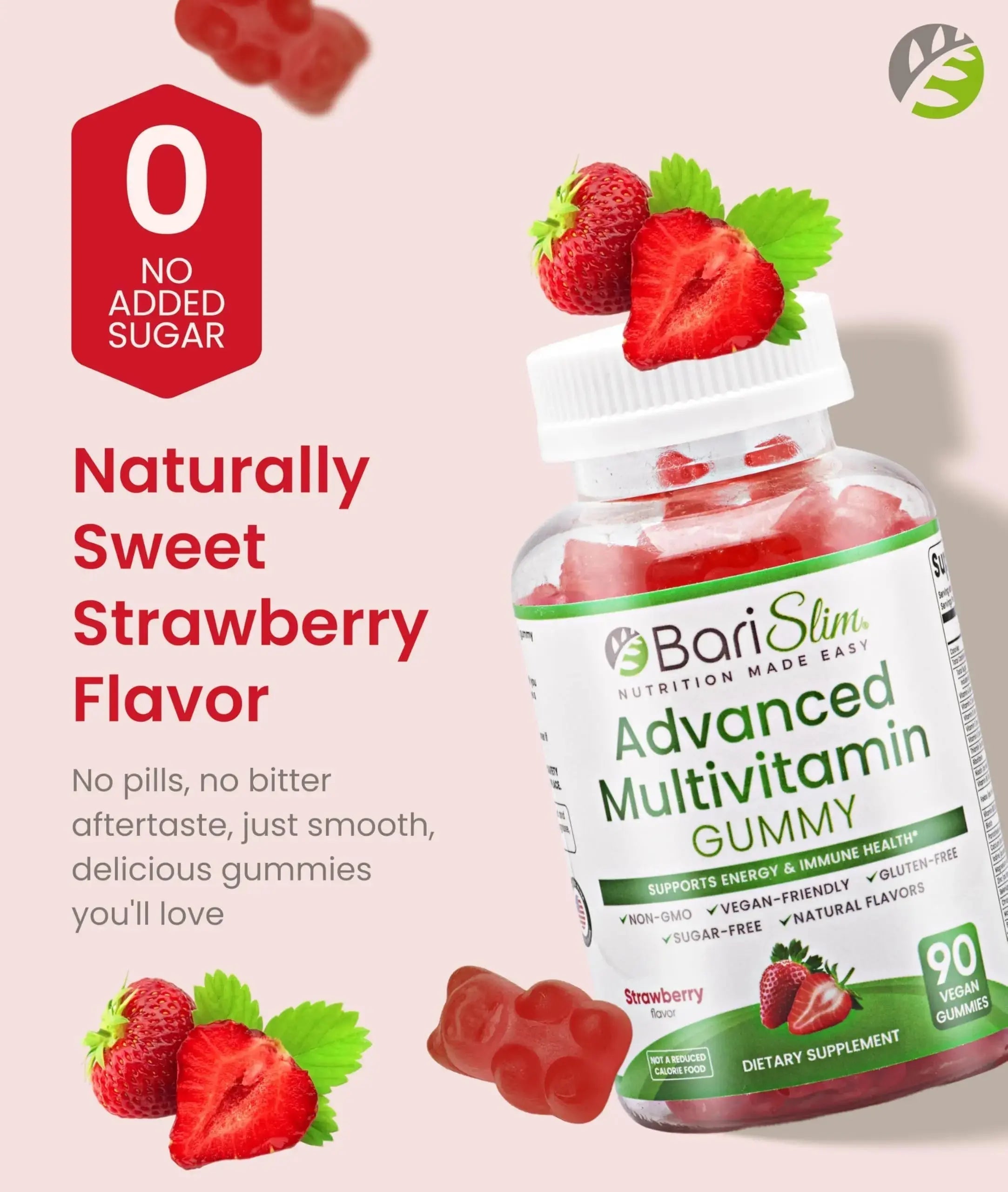 BariSlim Advanced Bariatric Multivitamin Gummies - Specially Formulated Bariatric Vitamins for Patients After Weight Loss Surgery BariSlim Au supplements
