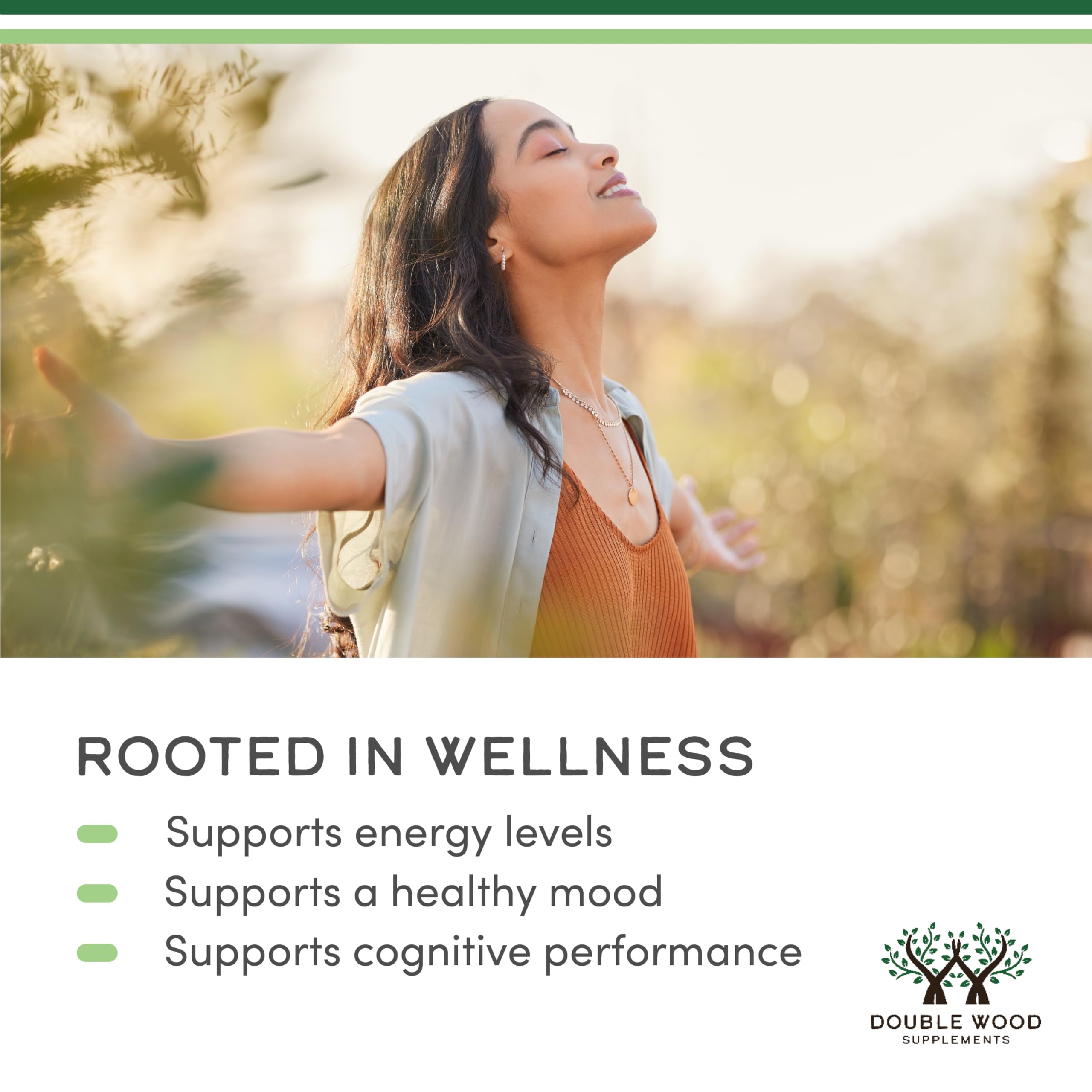 Rhodiola Rosea Supplement 500mg, 120 Vegan Capsules (Third Party Test, Gluten Free, 3% Salidrosides, 1% Rosavins Extract) for Performance,