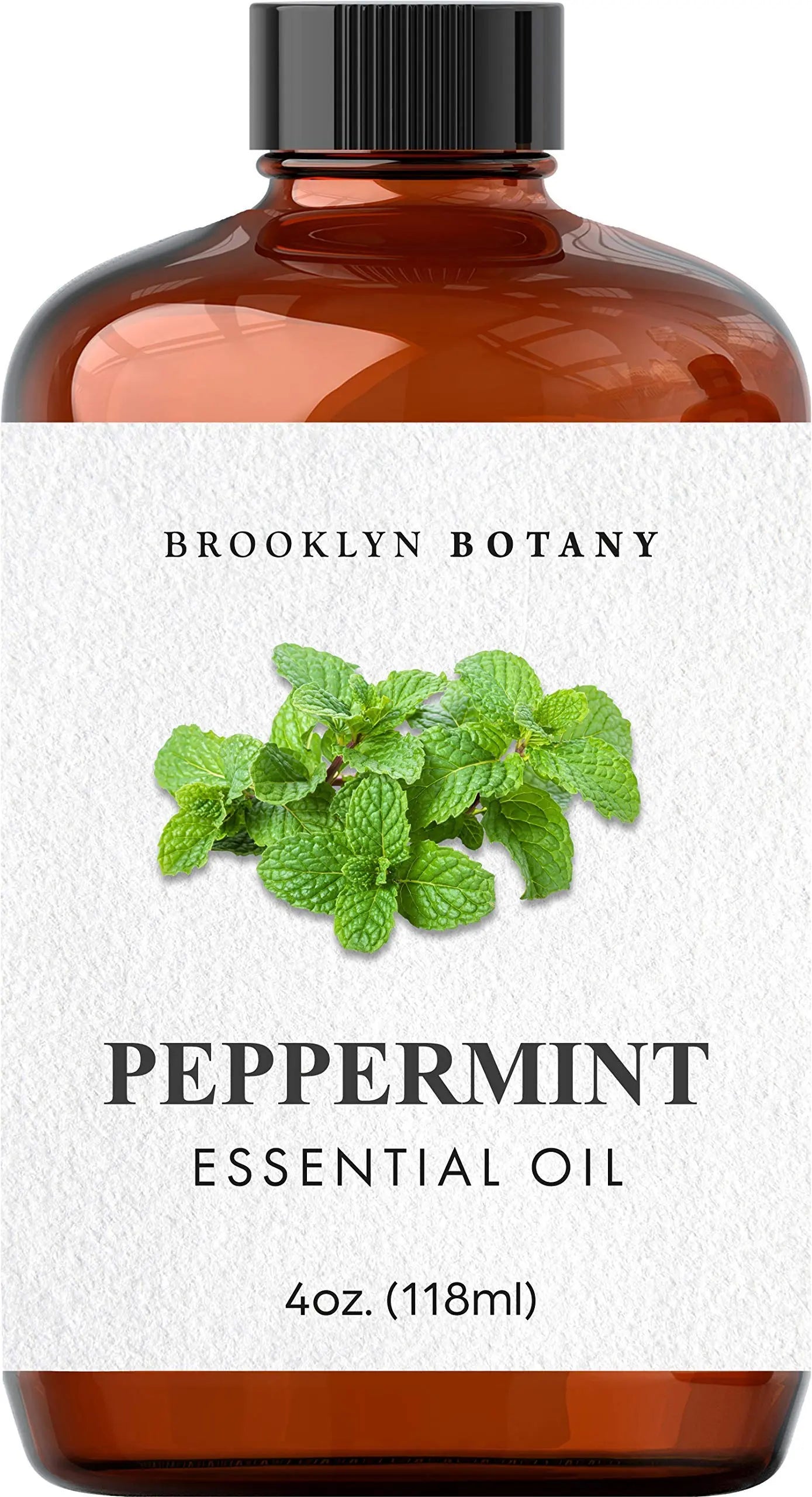 Brooklyn Botany Peppermint Essential Oil - Huge 4 Fl Oz - 100% Pure and Natural - Premium Grade Brooklyn Botany Au supplements