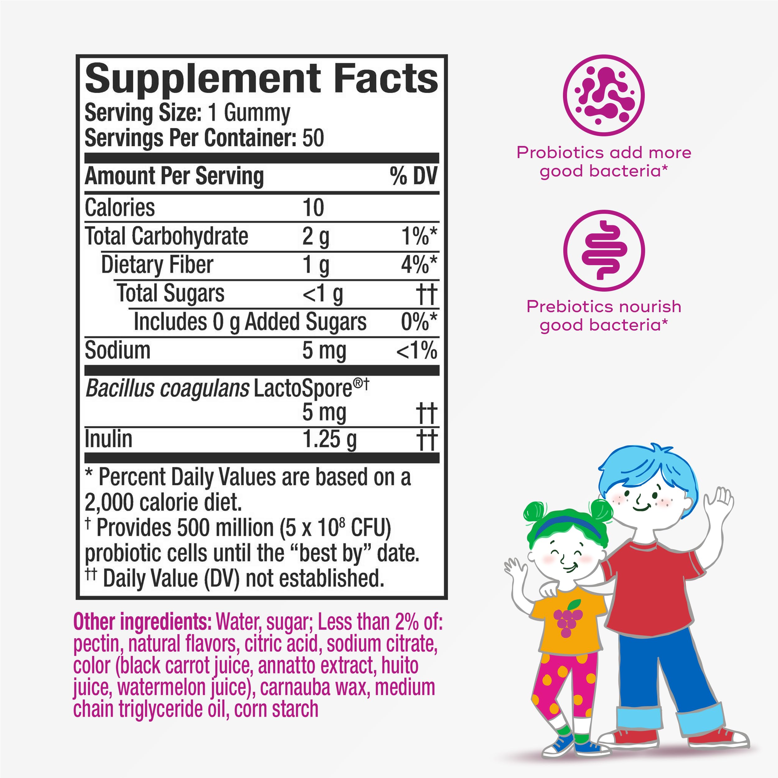 Align Probiotic, Kids Gummies, Prebiotic + Probiotic helps support a healthy digestive system*, #1 Doctor Recommended Probiotic Brand