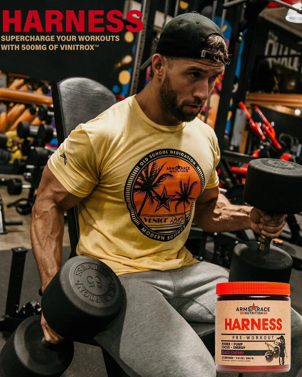 Arms Race Nutrition Harness Pre-Workout, 20 Servings (Big Sky) Arms Race Nutrition Au supplements