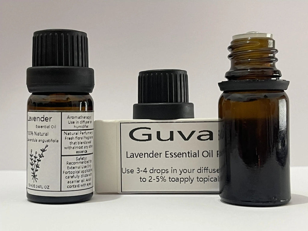 Guvar Lavender Essential Oil Pure for Diffuser for Aromatherapy and Home 100% Pure Natural Extraction Guvar Au supplements