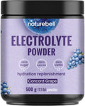 NatureBell Electrolytes Powder No Sugar, 500g (76 Servings) | Keto Fast Hydration Powder, Carnivore-Friendly Electrolyte – 1,000mg High Potassium, Minerals,