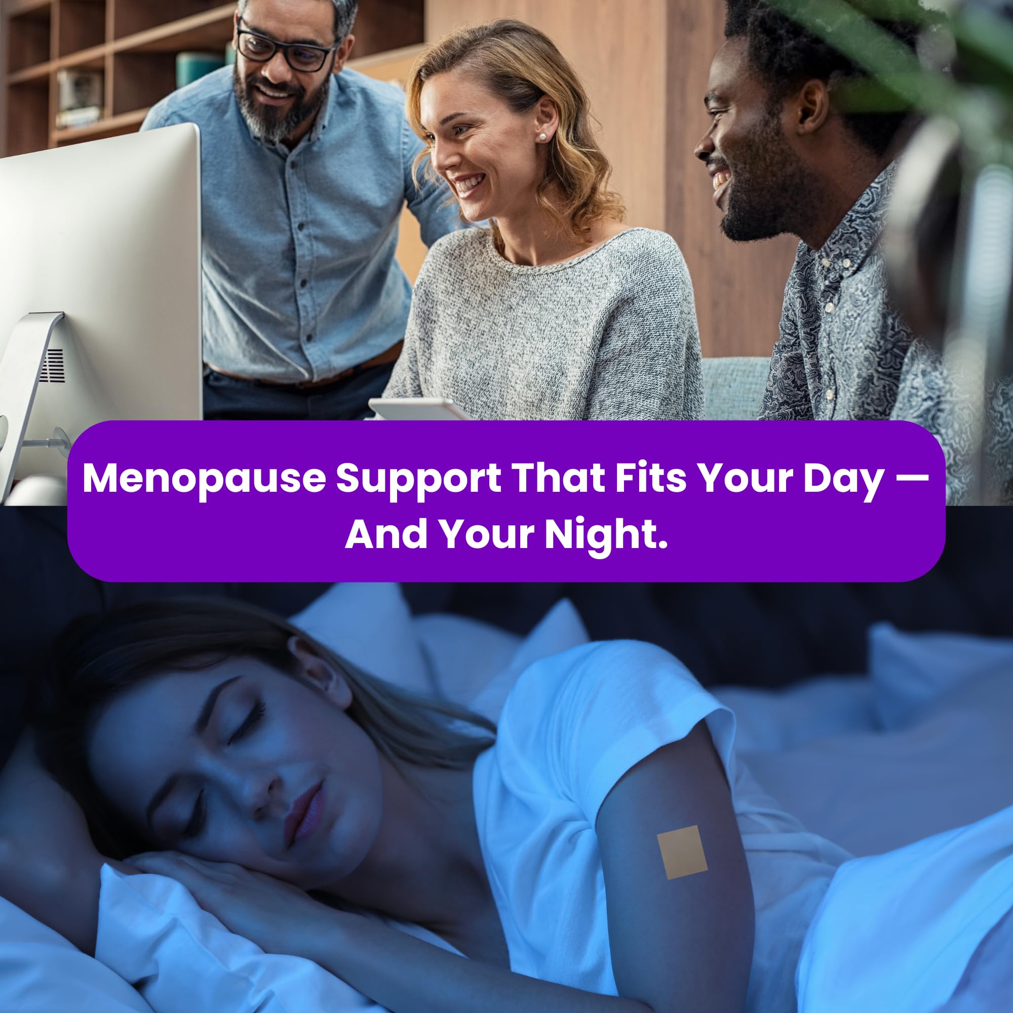 Menopause & Perimenopause Relief Patch for Women – Hot Flash, Mood & Symptom Support – Black Cohosh, Ashwagandha & More – 30 Topical Patches – USA Made by Live to Shine Live To Shine Au supplements