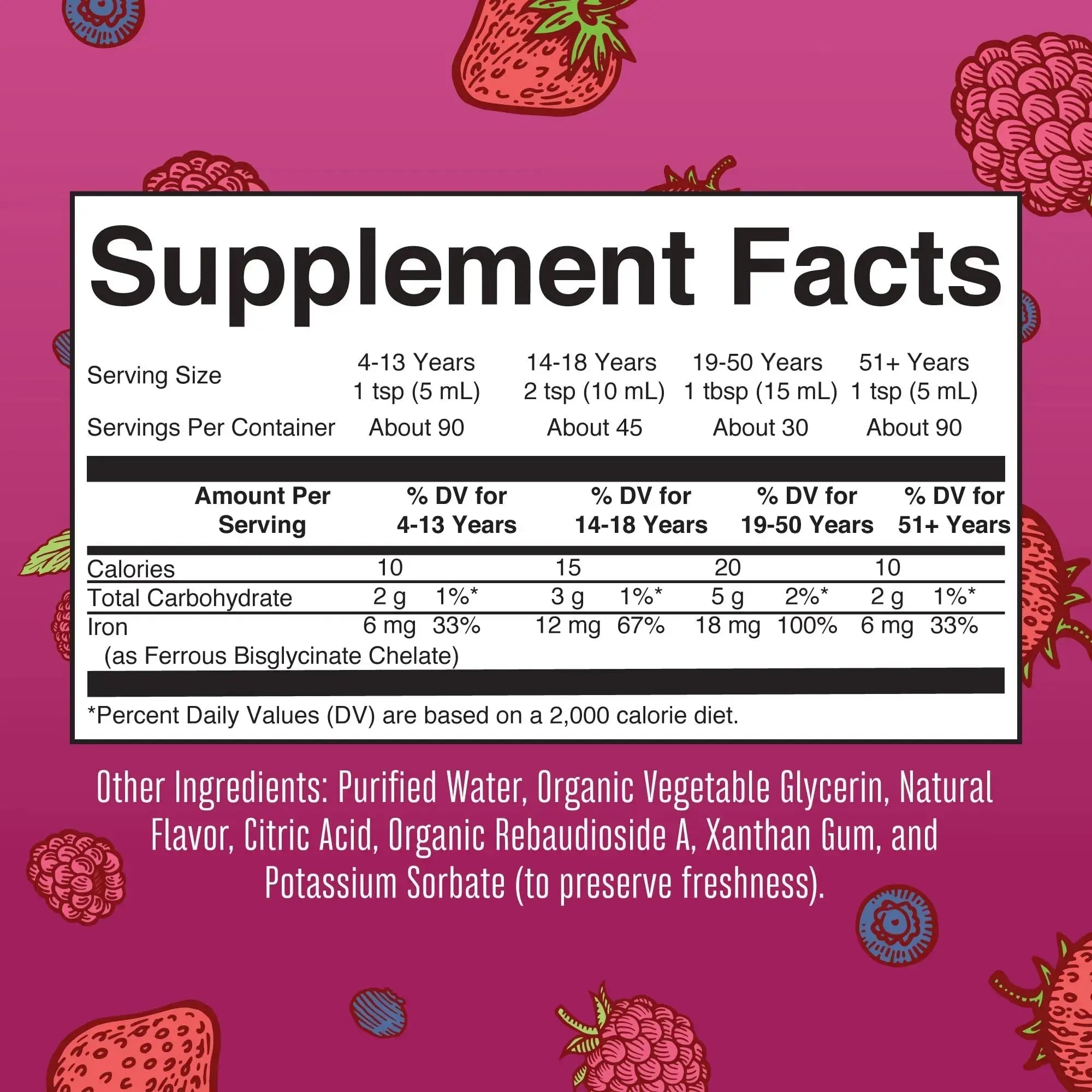 MaryRuth's MaryRuth's Liquid Morning Multivitamin +Hair Growth (Peach Mango, 30oz) & Iron Liquid (Berry) | Clean Label Project Verified® | MARYRUTH'S Au supplements
