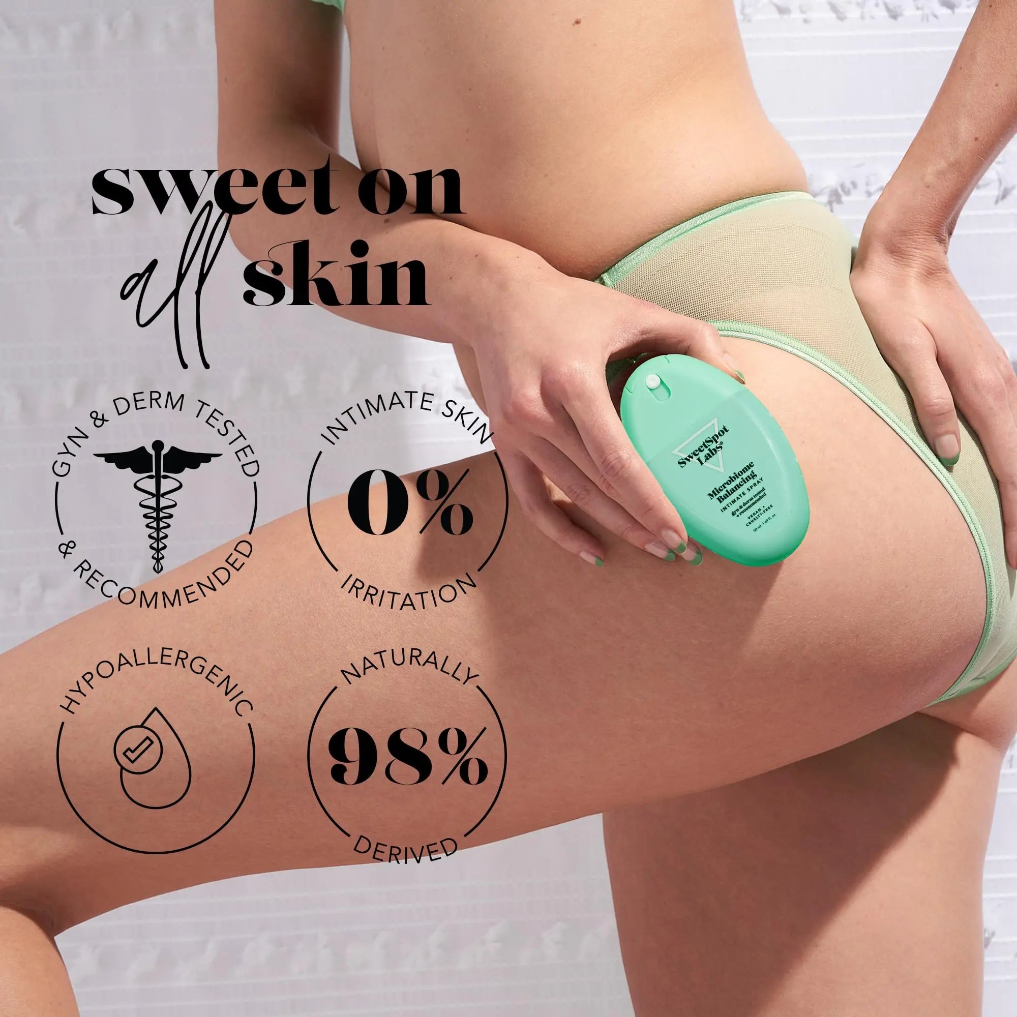 SweetSpot Labs Microbiome Balancing Feminine Spray, Deodorant Spray for External Vaginal Odor & pH SweetSpot Labs Au supplements
