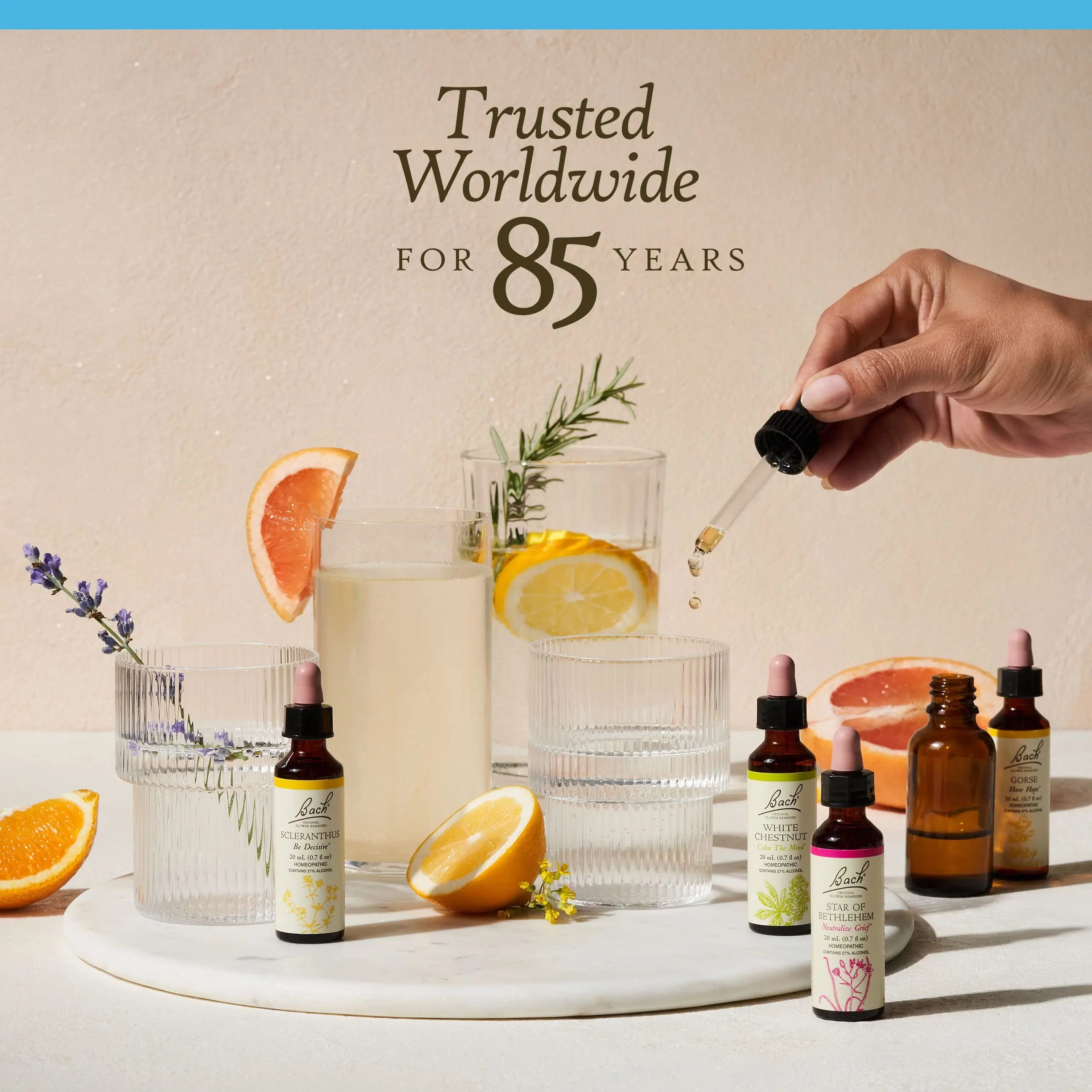 Bach Original Flower Remedies, Rock Water for Flexibility, Natural Homeopathic Flower Essence Bach Au supplements