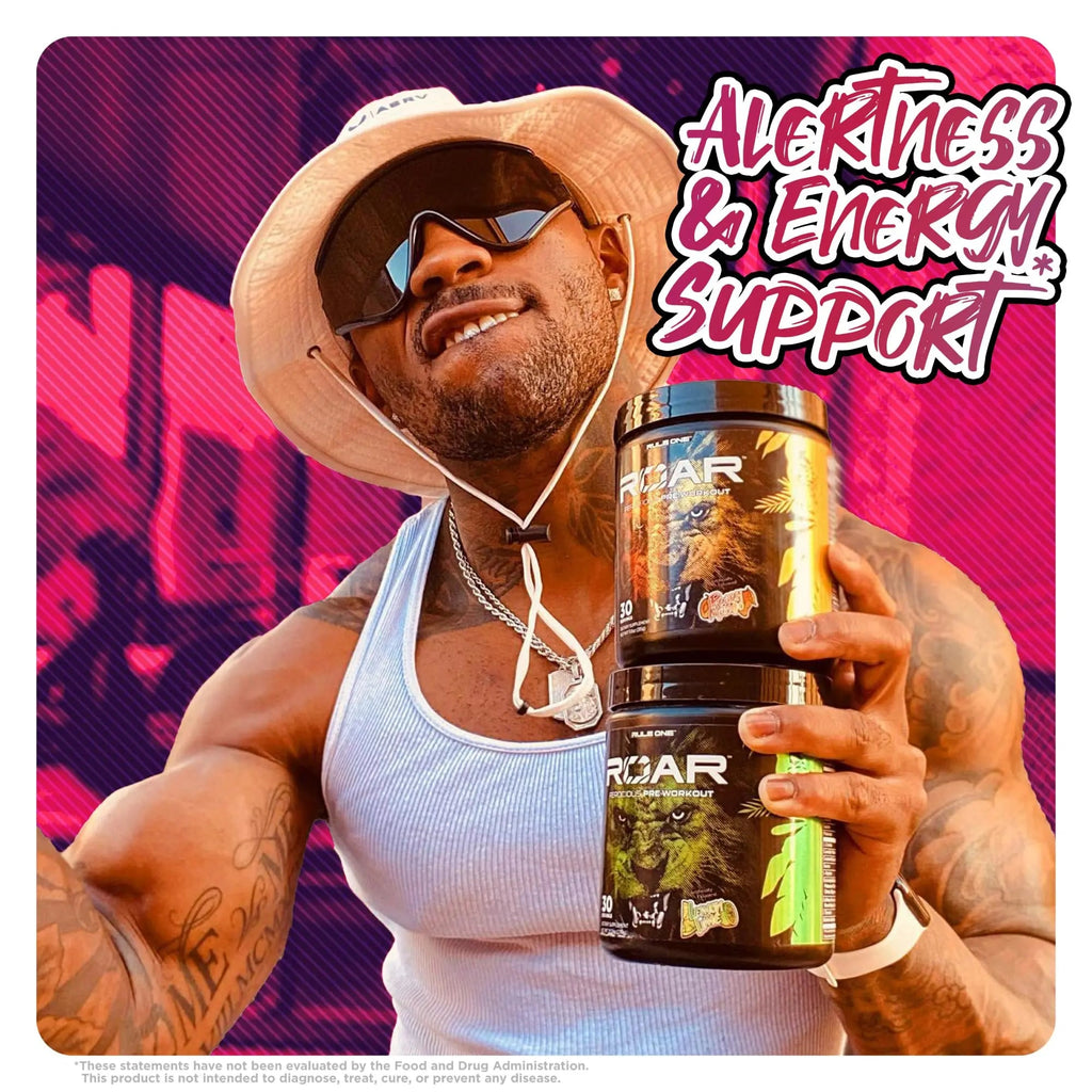Rule 1 R1 Roar, Wild Grape - 10.05 oz - Pre-Workout Powder - with Creatine, Beta-Alanine Rule 1 Proteins Au supplements