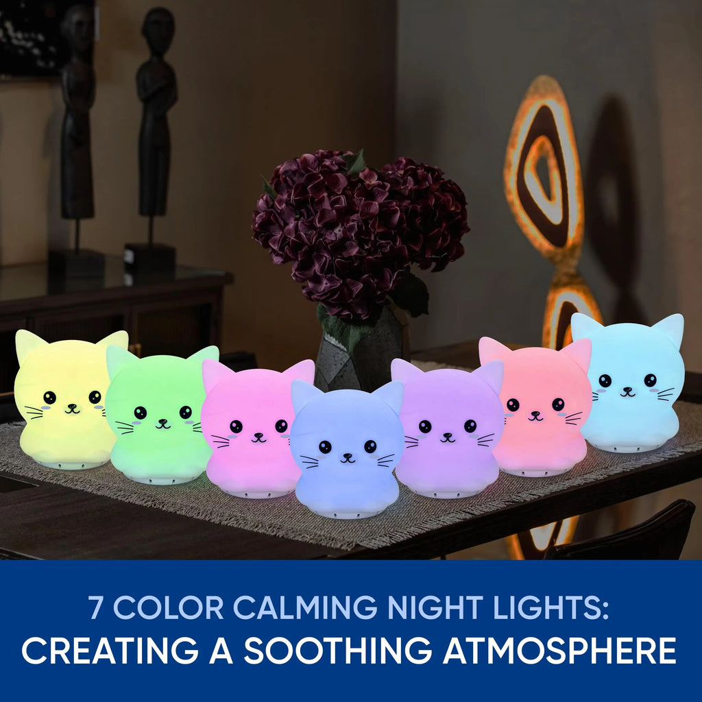 Mindfulness 'Breathing Kitty' | 4-7-8 Guided Visual Meditation Breathing Light | 3 in 1 Device Rainlax Au supplements