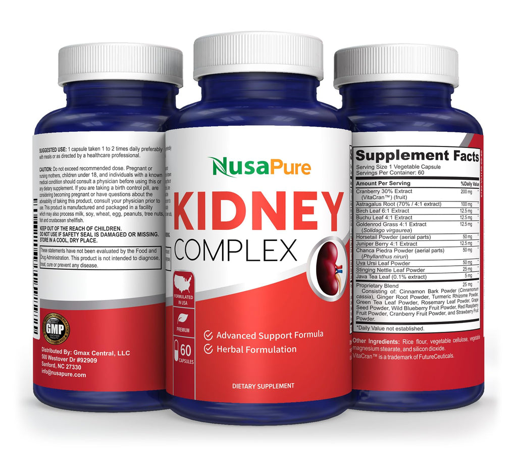 NusaPure Kidney Complex (Vegetarian) 60 caps NusaPure Au supplements