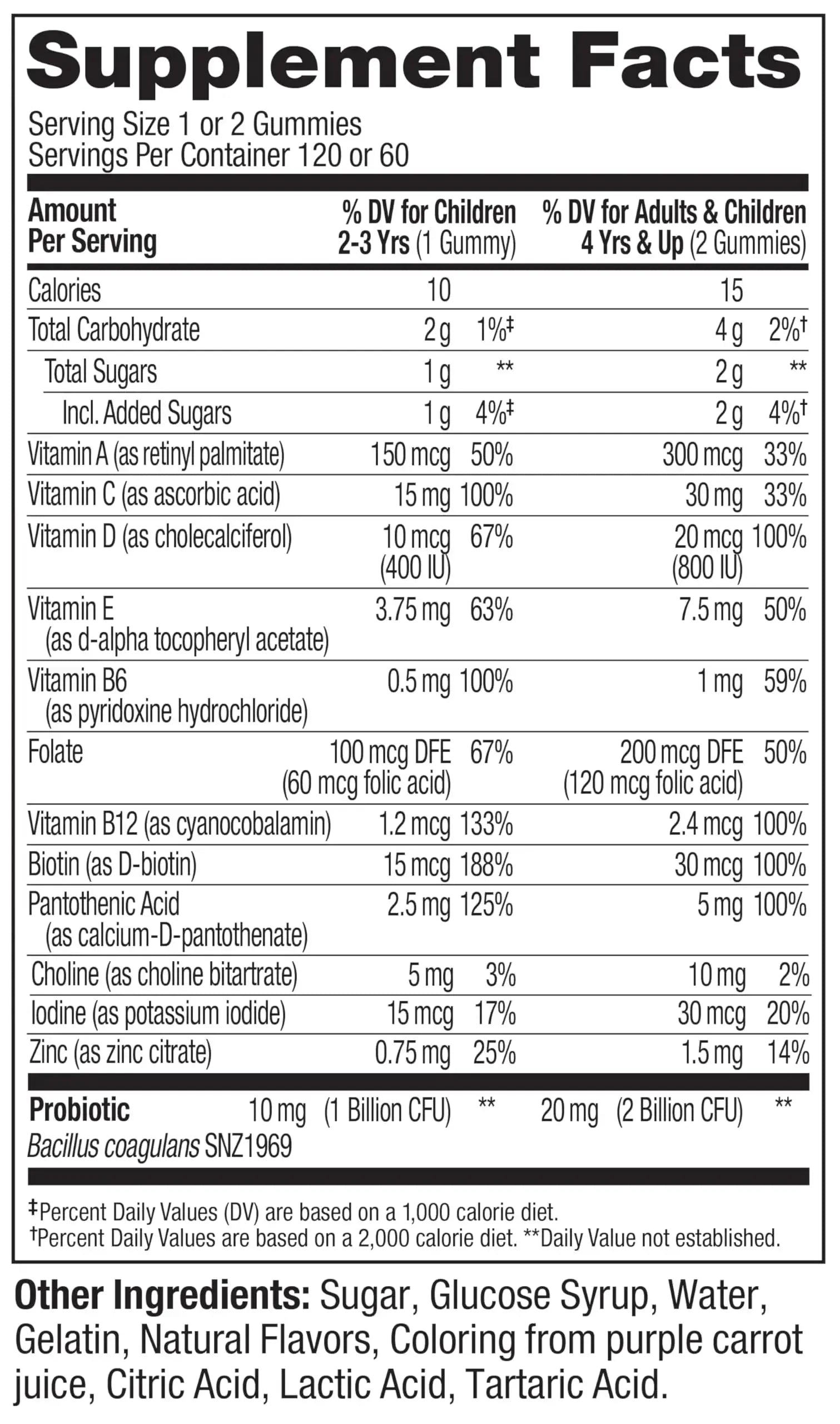 OLLY Kids Multivitamin & Probiotic Gummy, Digestive Support, Vitamins A, D, C, E, B, Zinc, Chewable Supplement OLLY Au supplements