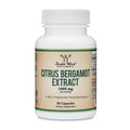 Citrus Bergamot Supplement, 1000mg, 60 Capsules - Supports Healthy Cholesterol & Triglyceride Levels - 1,000mg Servings