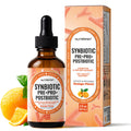 NutraPep Synbiotic Liquid Drops - Probiotic Prebiotic & Postbiotic Supplement for Adults Kids Ages 4+ - Daily Synbiotic for Gut Health Digestive & Immune Support