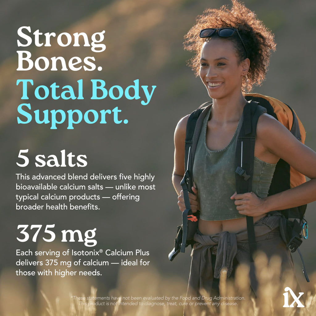 Isotonix Calcium Plus – Calcium Supplement for Women and Men with Magnesium, Vitamin D3, and Vitamin C – Fast Absorbing Isotonic Formula – Calcium Citrate & 5 Salts - 90 Servings Isotonix Au supplements