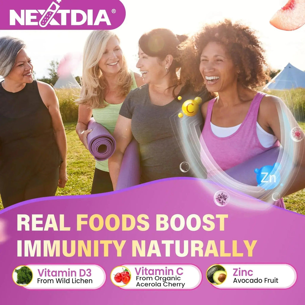Multivitamin for Women 50 Plus Gummies, Vegan Omega 3, Methylfolate, Calcium, D3 K2, CoQ10, Daily Vitamin A C E, Methylated B12, Biotin, B Complex Nextdia Au supplements