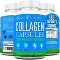 Root Vitality Collagen Peptides Capsules - Grass-Fed, Pasture-Raised Hydrolyzed Protein Supplement for Skin, Hair, & Nails - Non-GMO, Zero Sugar Daily Pills for Men & Women (180 Capsules) Root Vitality Au supplements