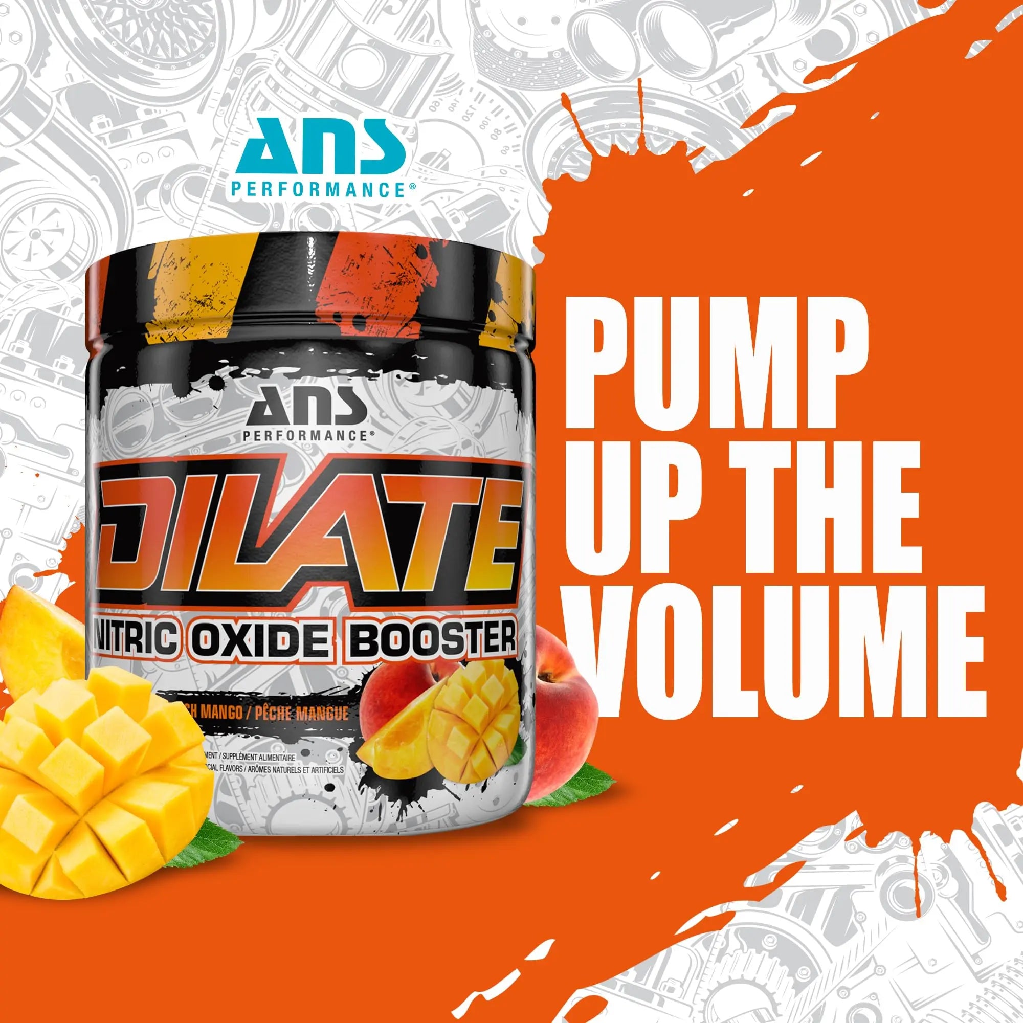 ANS Performance Dilate Pump PreWorkout Powder - Dietary Supplement - Maximizes ANS Performance Au supplements