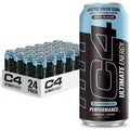 C4 Ultimate Sugar Free Energy Drink 16oz (Pack of 24) | Arctic Snow Cone | Pre Workout Cellucor Au supplements