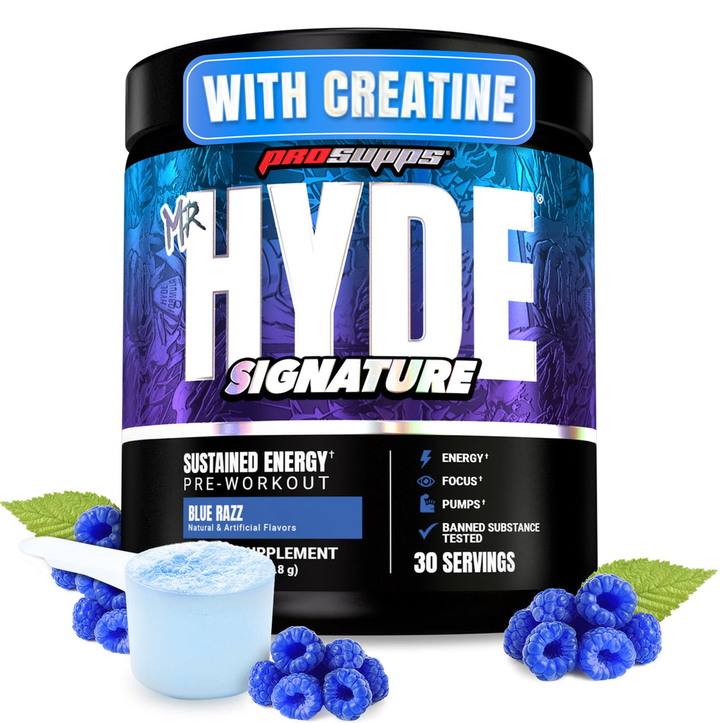 ProSupps Mr. Hyde Signature Pre Workout Powder with Creatine, Beta Alanine & Caffeine - Performance, Energy & Endurance - Clean Fitness & Gym Supplements for Men & Women =