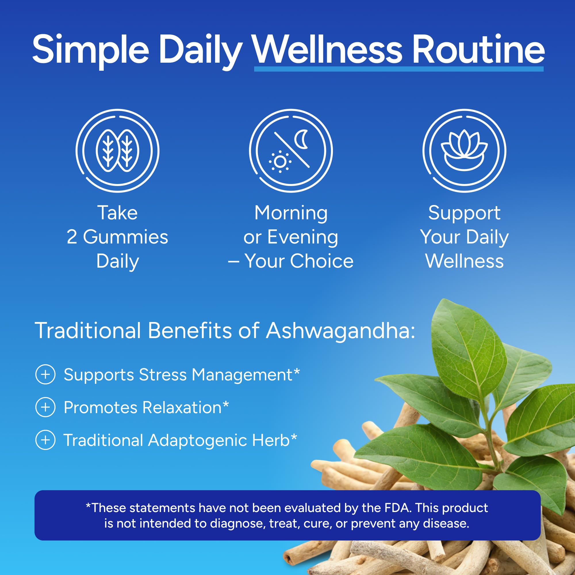 Sugar-Free Ashwagandha Gummies for Stress, Sleep & Mood Support - High-Potency 30:1 Ashwagandha Supplement Extract - Vegan Adaptogen Supplement for Women & Men, Natural Flavor, Plant-Based, 90 Gummies Purify Life Au supplements