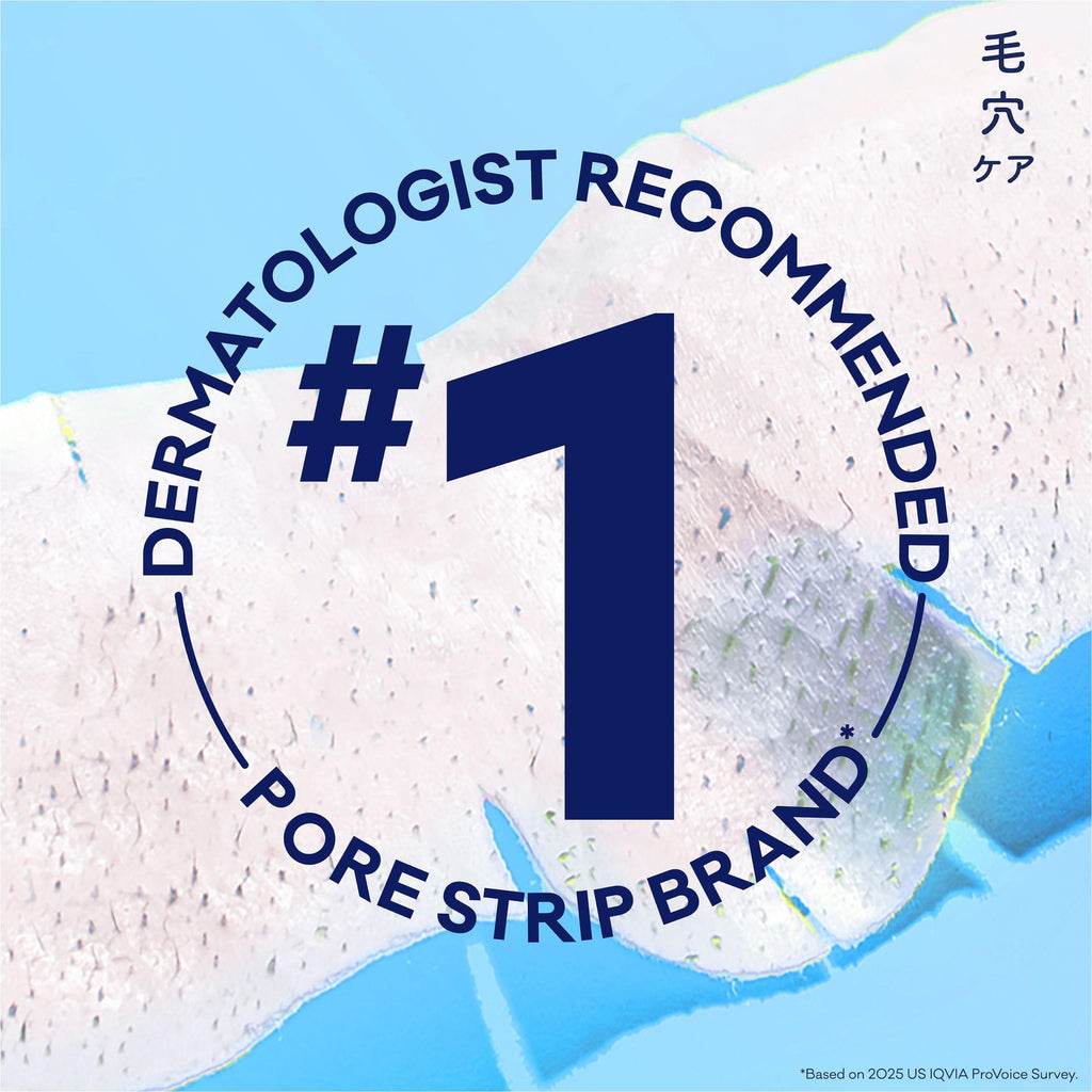 Bioré Original Blackhead Remover Strips, Deep Cleansing Nose Strips With Instant Pore Unclogging