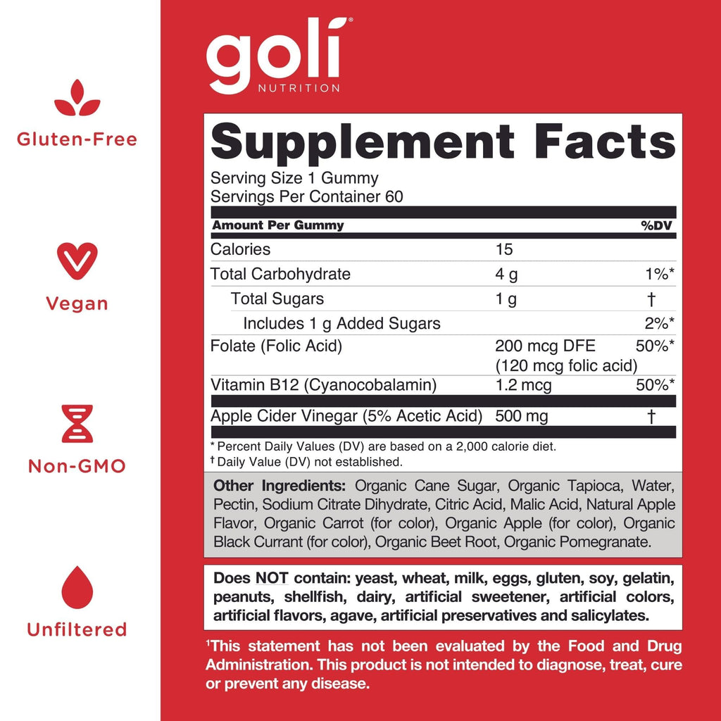Goli - Sleep, Apple Cider Vinegar & Ashwagandha Gummy Bundle Goli Au supplements