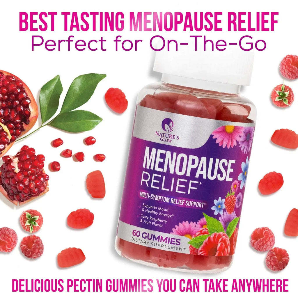 Nature's Glow Menopause Relief Vitamin Gummy for Women - Effective Menopause Nature's Glow Au supplements