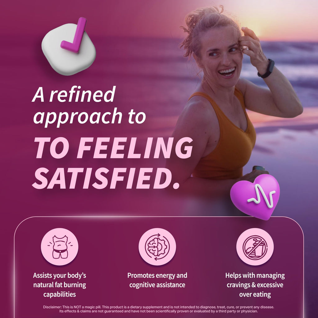 Her Appetite Suppression - Supports Related Metabolic Pathways, Promotes Weight for Women, Helps Control Appetite/Cravings & Promotes Energy