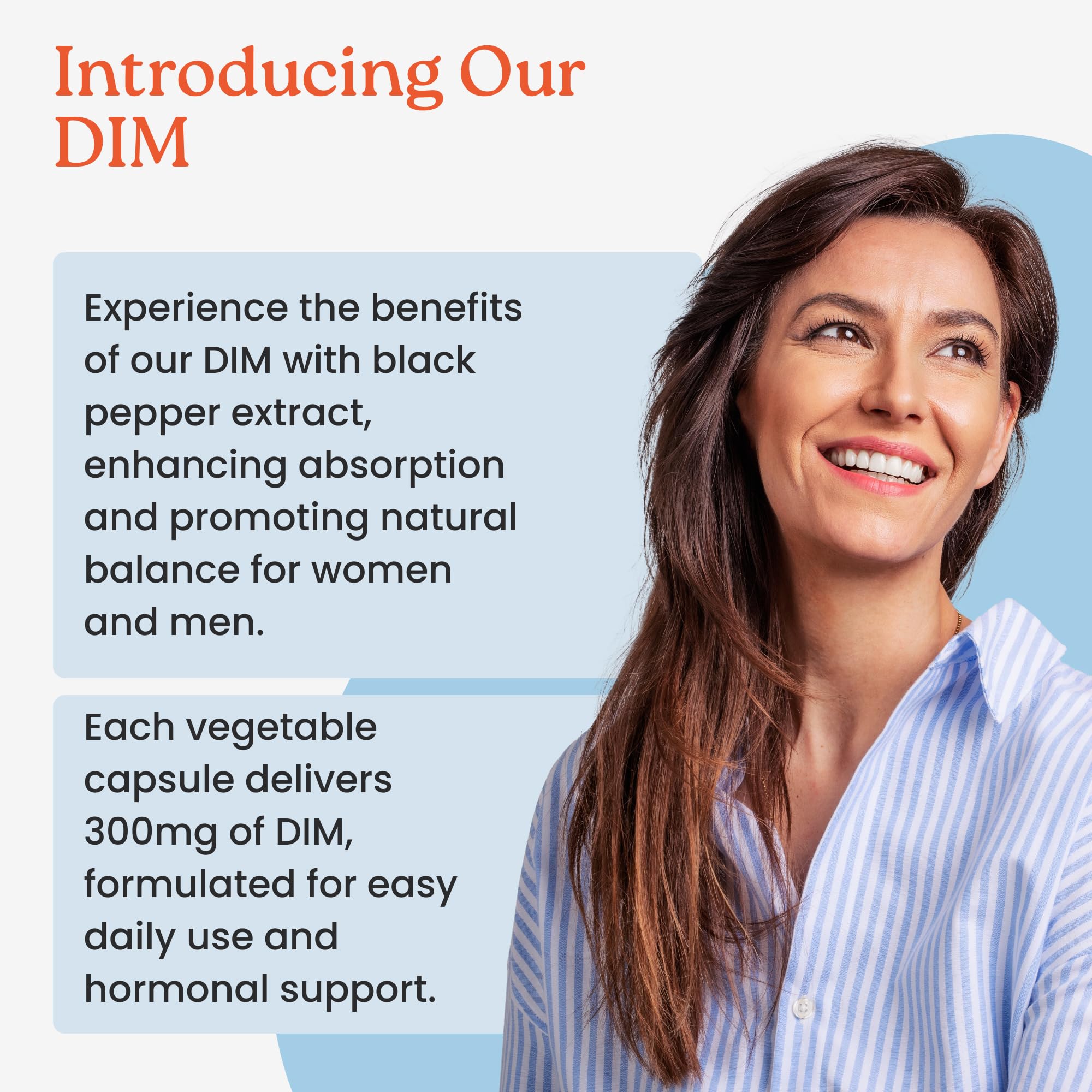 NewLife Naturals DIM Supplement 300mg for Women & Men - Hormonal Acne, Estrogen Balance Pills, Post Menopause Relief | Healthy Estrogen Level | Hormonal Balance - Bioperine | PCOS - 60 Day Supply NewLife Naturals Au supplements