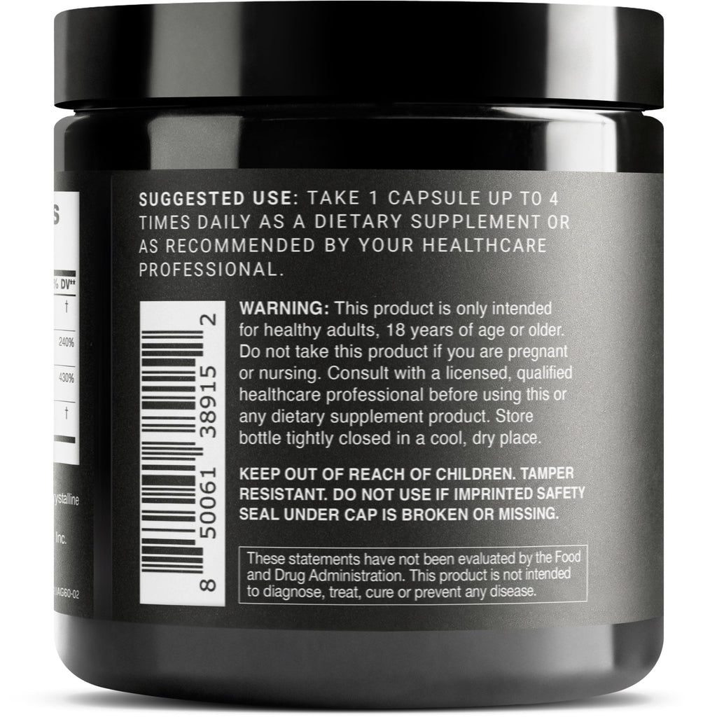 Toniiq Ultra High Potency 1400mg NAD Supplement - NAD+ Nicotinamide B3 Blend with D-Ribose, Niacin -with RiaGev - 3rd Party Tested Toniiq Au supplements