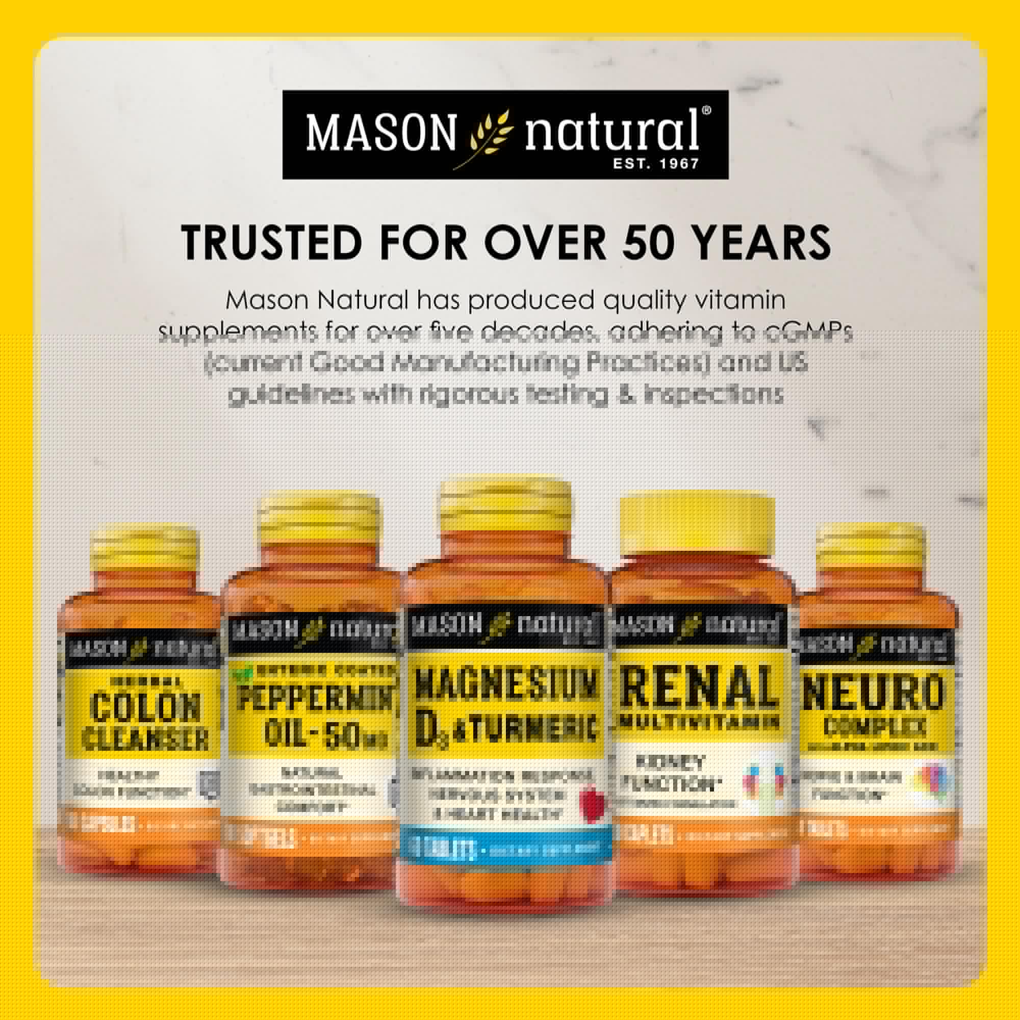 MASON NATURAL Daily Bladder Comfort, 30,Day Supply with Calcium, Pumpkin Seed, & Soy Germ to Support Normal Bladder Function MASON NATURAL Au supplements