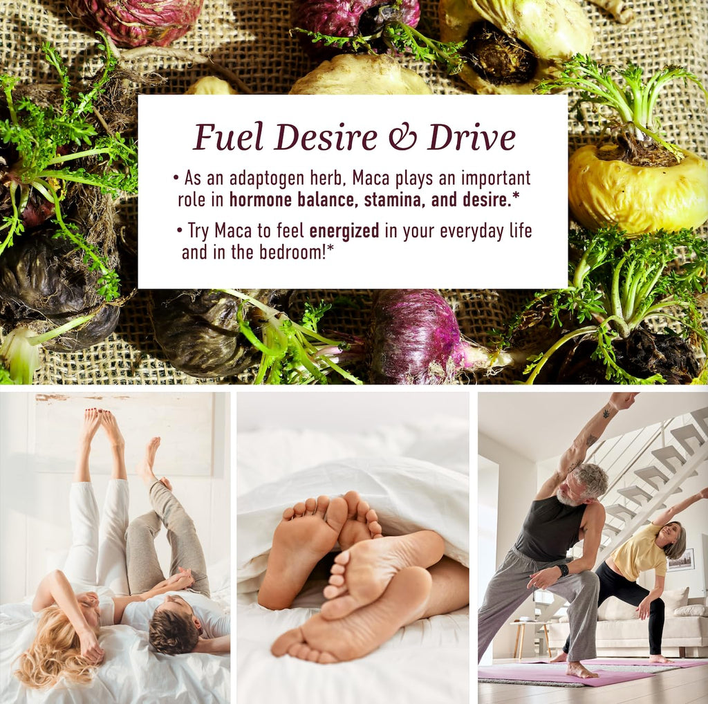 Maca Root Gummies with Natural Peach Flavor | Drive, Performance & Energy Support | Hormone Balance for Women and Men | Herbal Supplements 200MG Extra Strength | Vegetarian, Non-GMO | 60 Gummies SMNutrition Au supplements