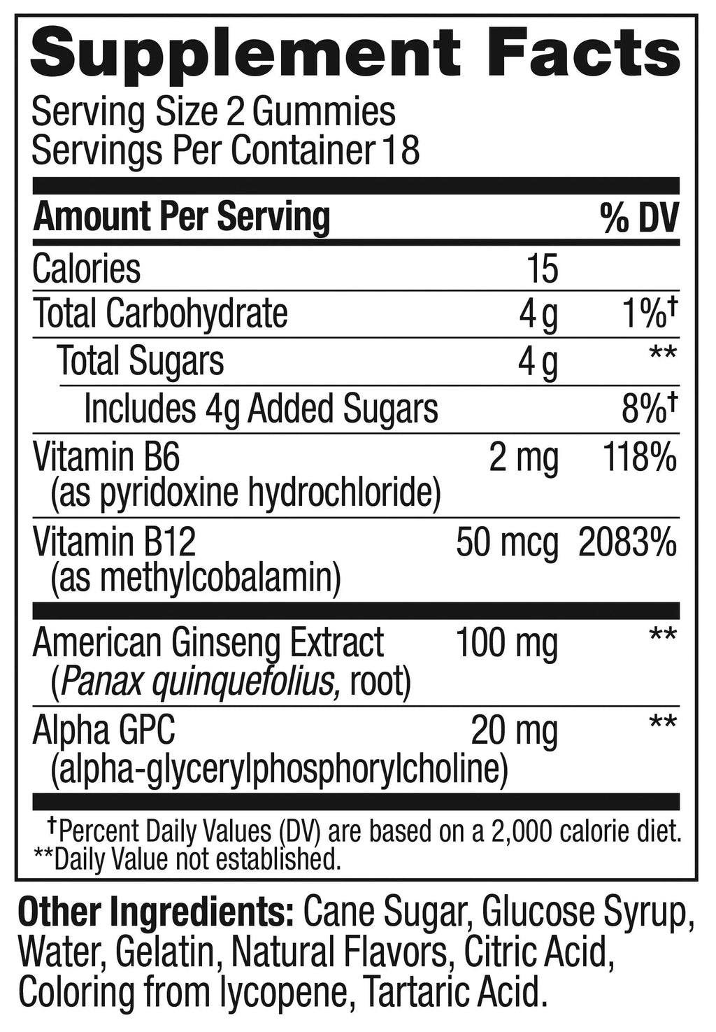 OLLY Laser Focus Gummy, Ginseng, Alpha GPC, B Vitamins, Berry Tangerine Flavor OLLY Au supplements
