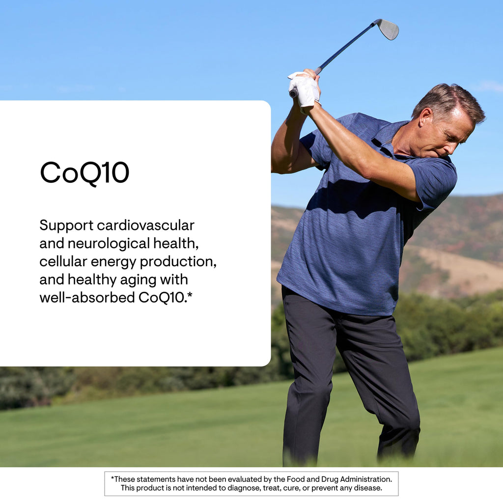 THORNE - CoQ10-100mg Optimally Absorbed Ubiquinone Supplement - Support Heart Health, Brain Function, Cellular Energy Production & Healthy Aging* - Gluten-Free, Dairy-Free - 60 Servings THORNE Au supplements
