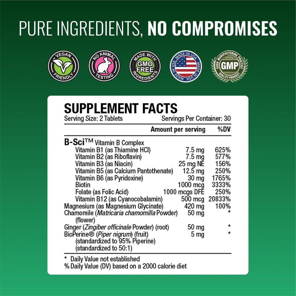 Approved Science Cramprin - High Absorption Magnesium, Vitamin B Complex, BioPerine - Muscle Cramps - 6 Month Supply - 2 Bottles - Vegan Approved Science Au supplements