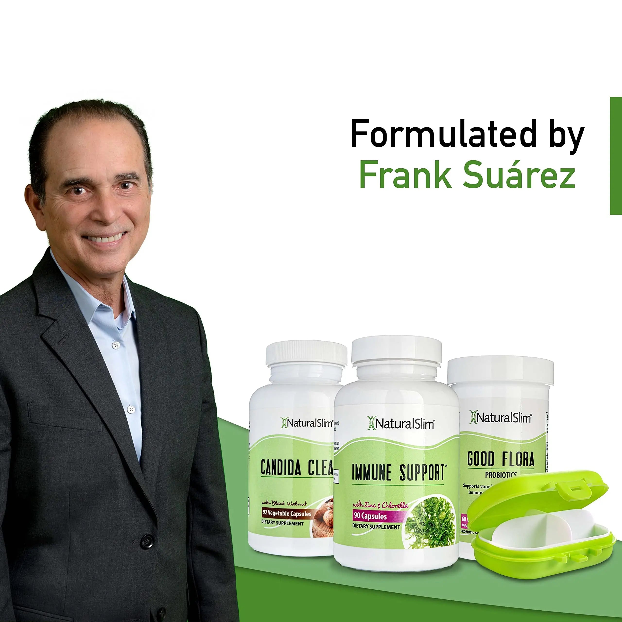 NaturalSlim Candiseptic Kit Capsules – Formulated by Frank Suarez (1 Pack) NaturalSlim Au supplements