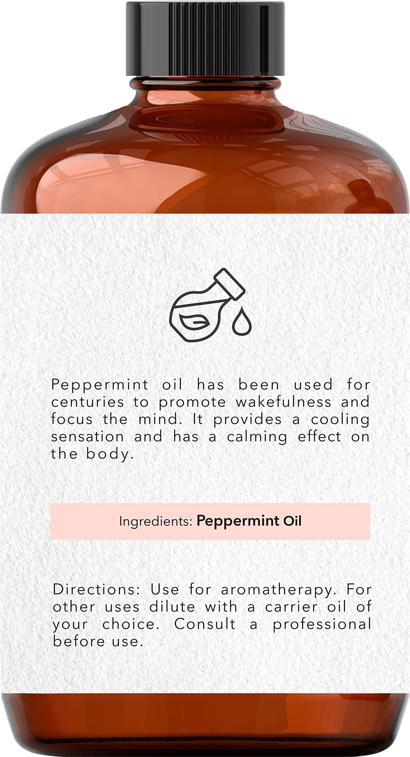 Brooklyn Botany Peppermint Essential Oil - Huge 4 Fl Oz - 100% Pure and Natural - Premium Grade Brooklyn Botany Au supplements
