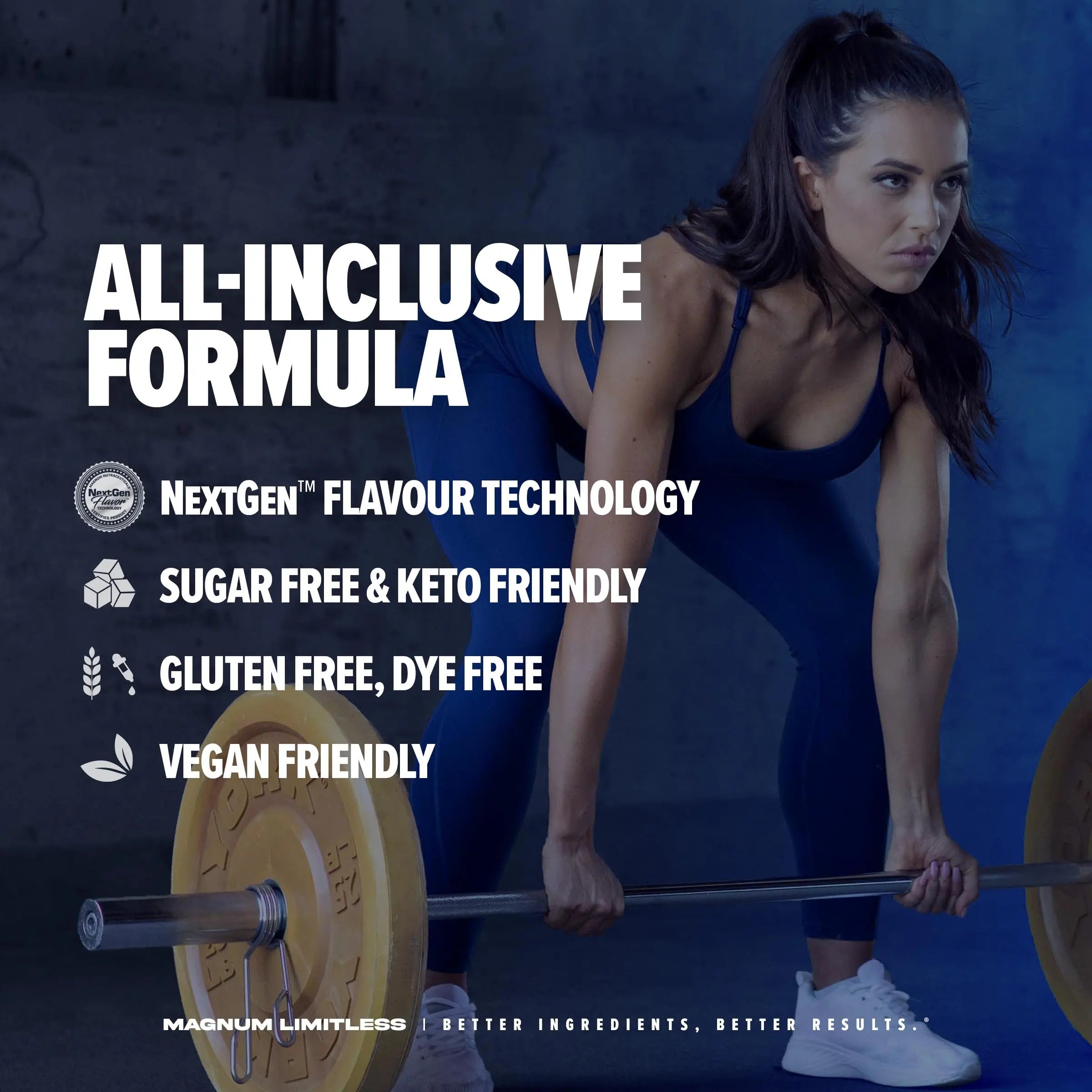 LIMITLESS Magnum 504g - Muscle Workout Powder, Sport Pre Workout for Men and Women LIMITLESS Au supplements